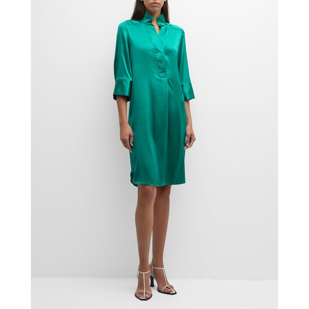 Dea Kudibal Kamilles Dea Silk Satin Shirtdress – Angelica
